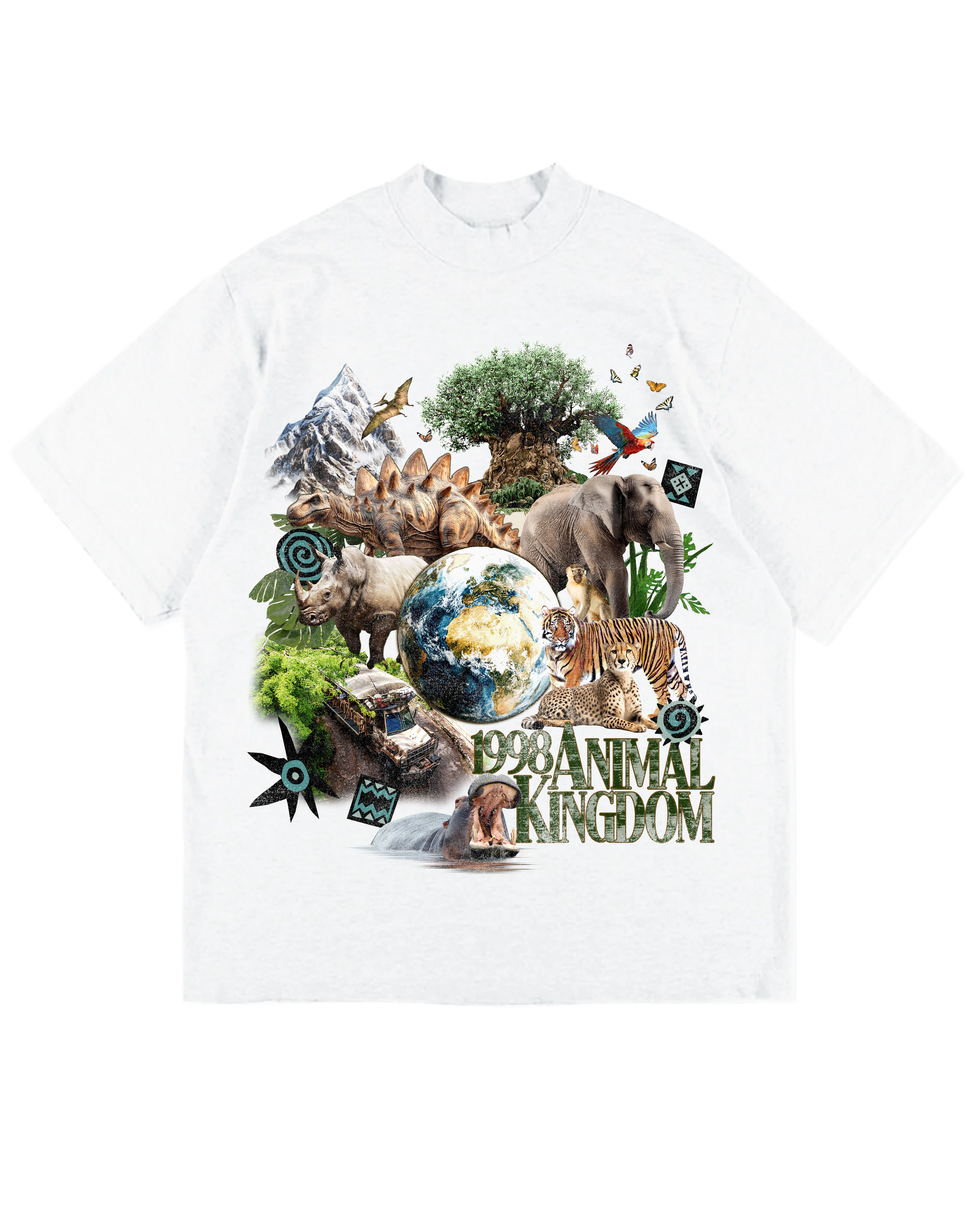 VINTAGE 90S ANIMAL KINGDOM SHIRT — Fantasy Feelings